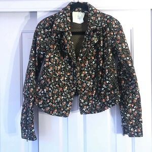 hei hei brand Anthropologie floral women’s blazer